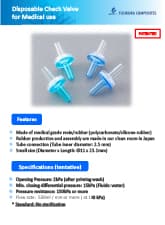 Check valve (Resin and Silicone rubber)